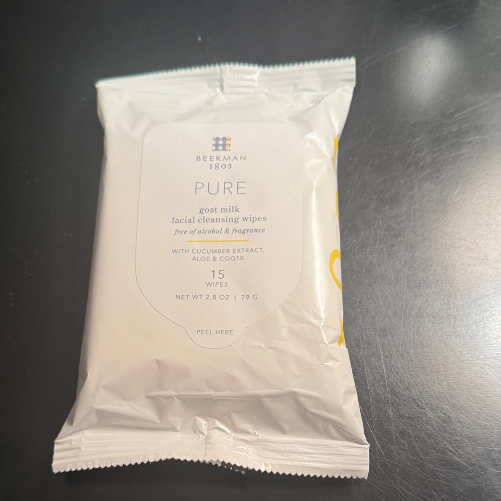Beekman 1802 Goat Milk Facial Cleansing Wipes